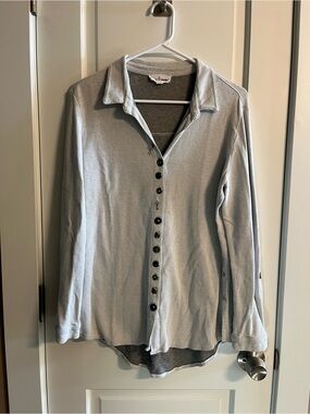 neon buddha Heather Gray Top
